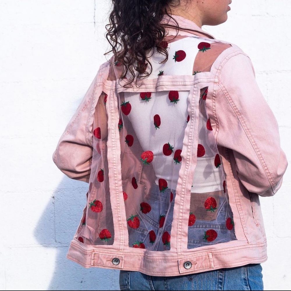 Dragon Denim Strawberry Jacket